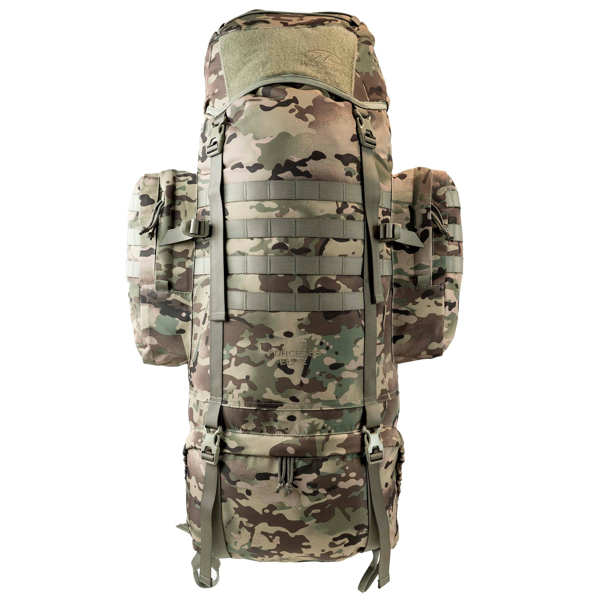 Highlander - Forces Elite Patruljerygsæk 88L // HMTC/Camo