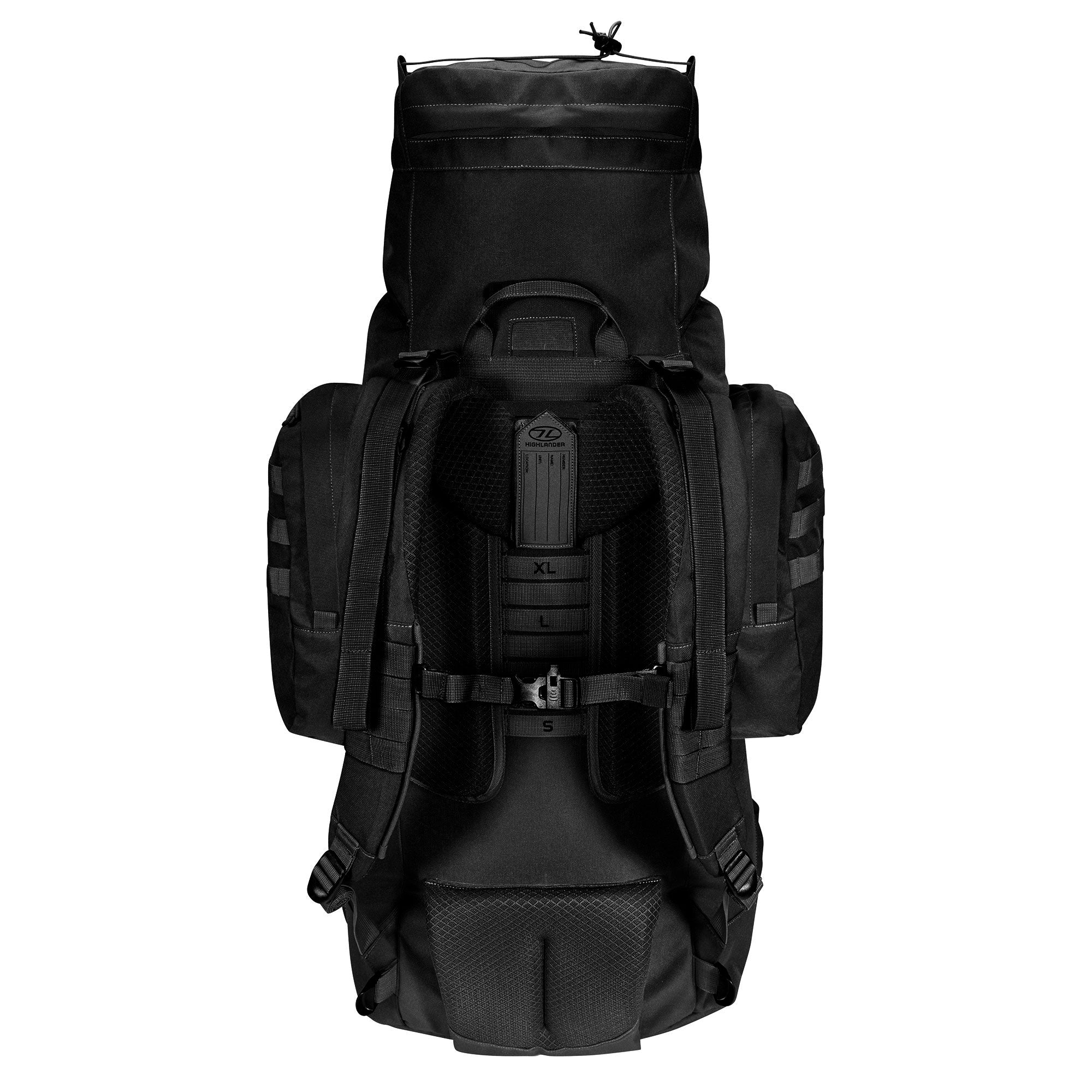 Highlander - Forces Elite Patruljerygsæk 88L // Sort - Image 3