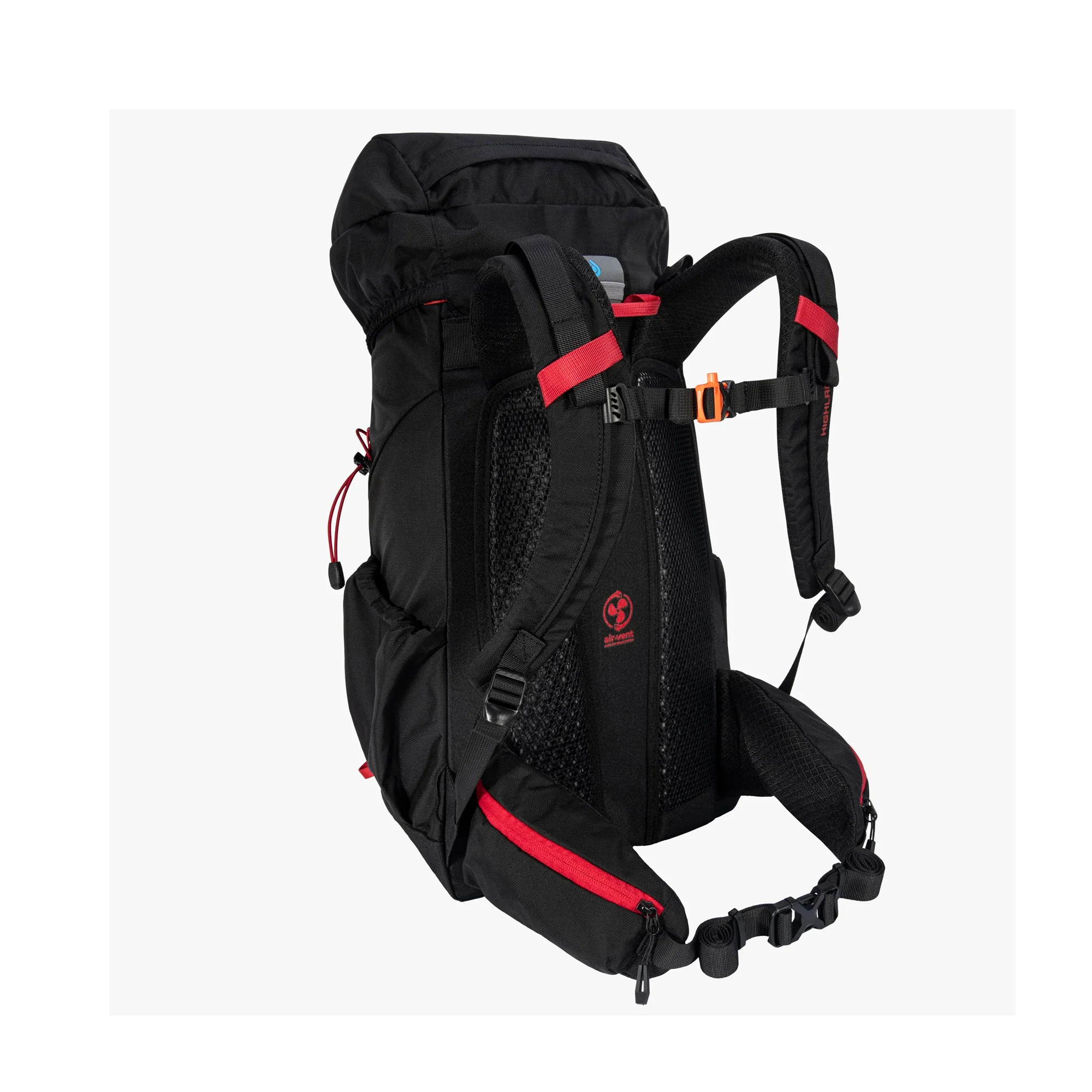 Highlander - Ivar Rygsæk Herre 30 L // Sort - Image 6