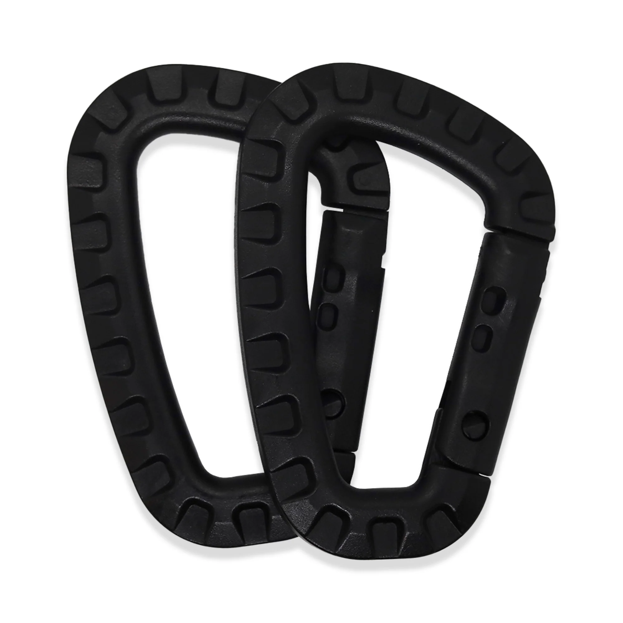 K-Force - ABS Karabiner (2 stk) - Sort