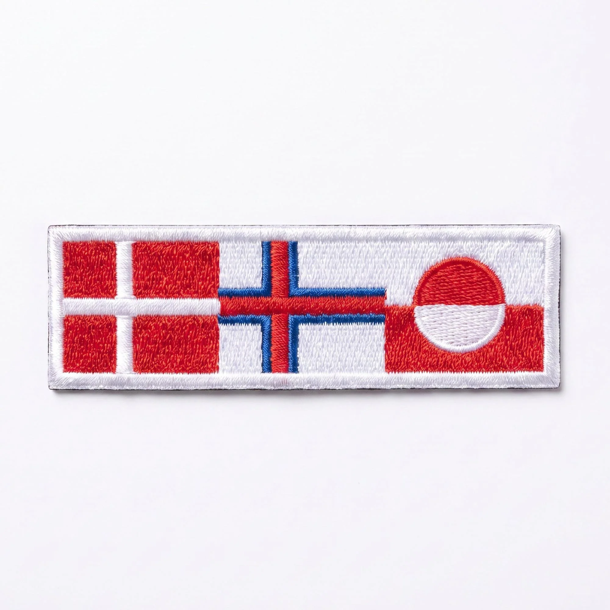 K-Force Tactical - Aflangt Kongeriget Danmark Flag Patch // Fuldfarve