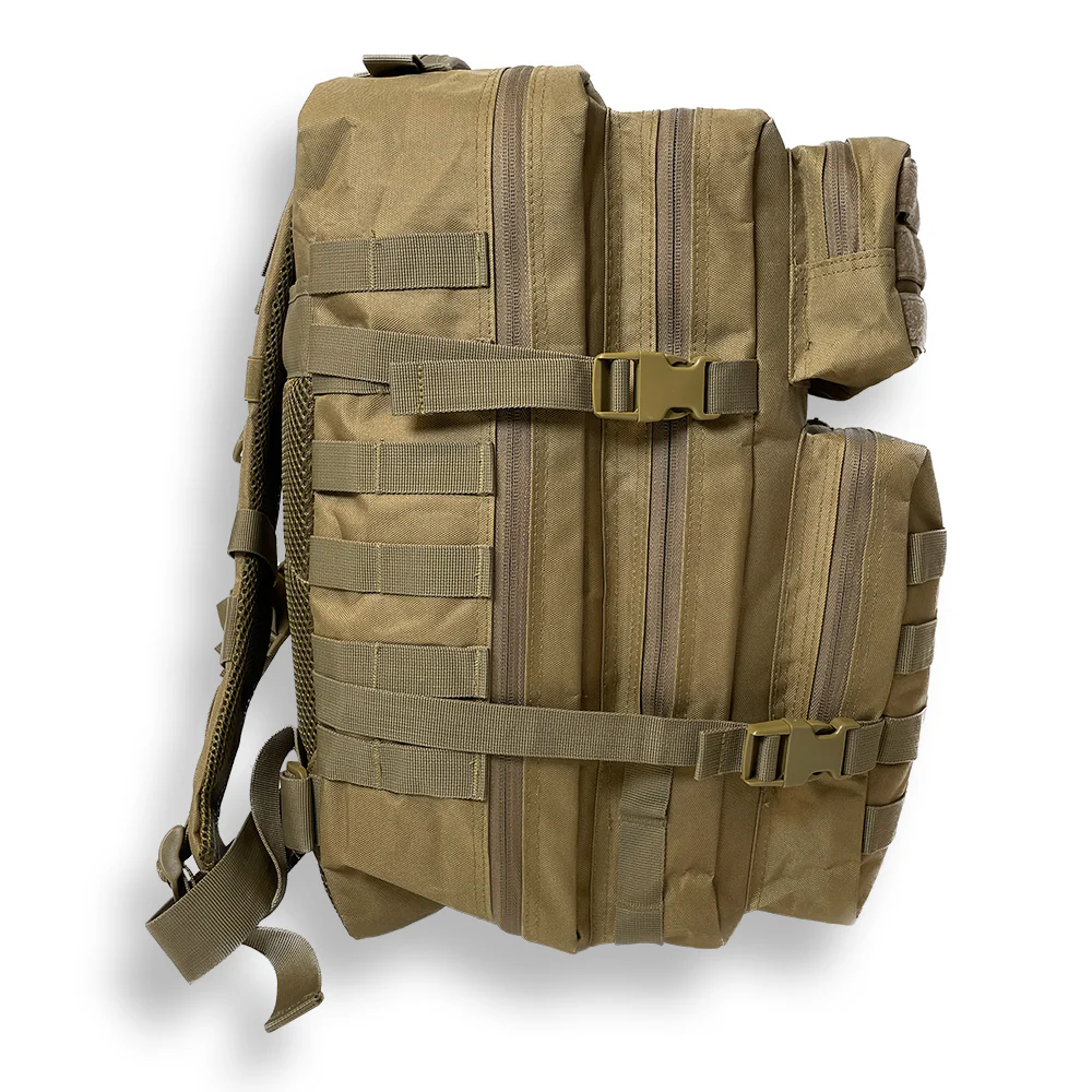 K-Force - Tactical Assault Rygsæk Large 40L // Sand / Ørken - Image 3