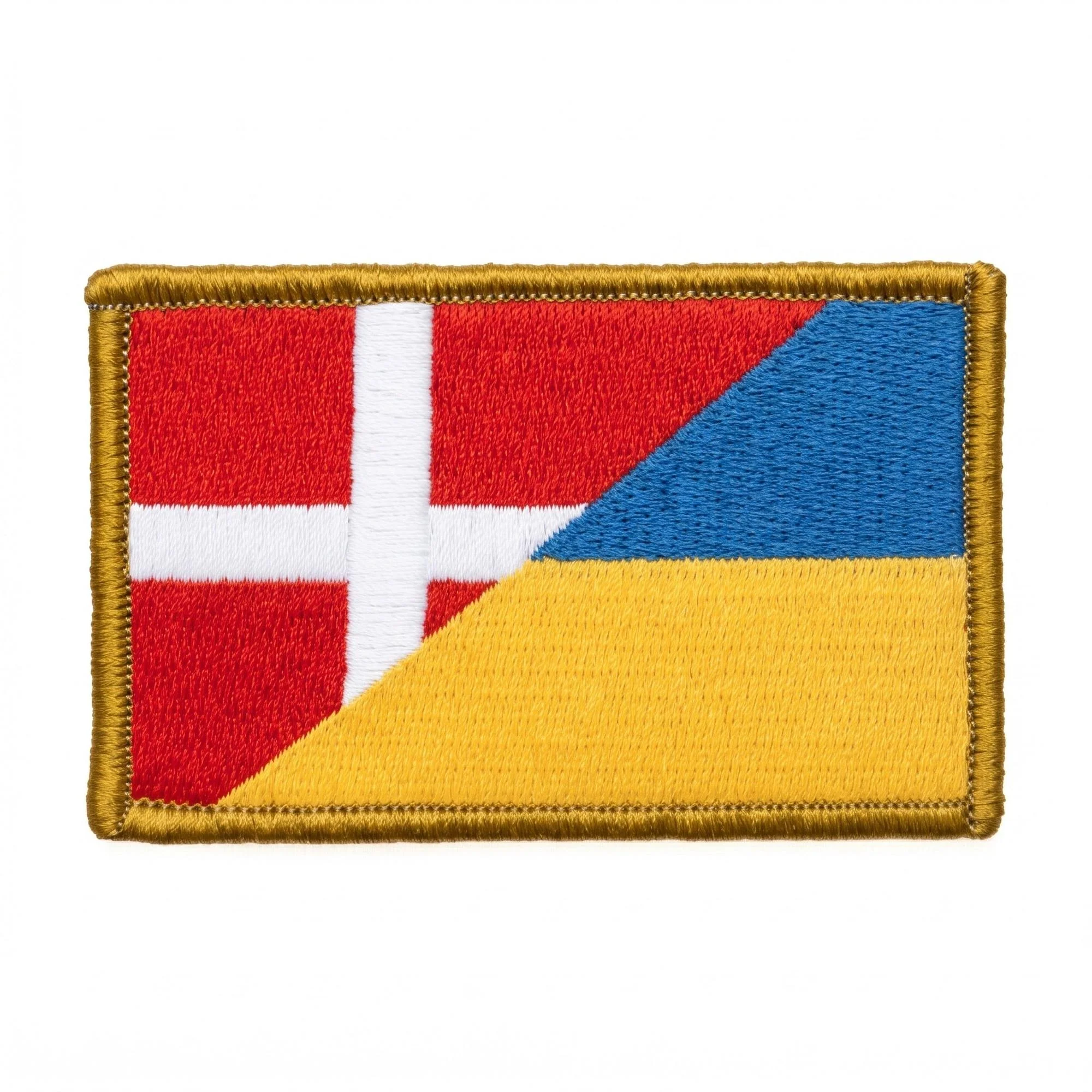 K-Force Tactical - Danmark / Ukraine Flag Patch