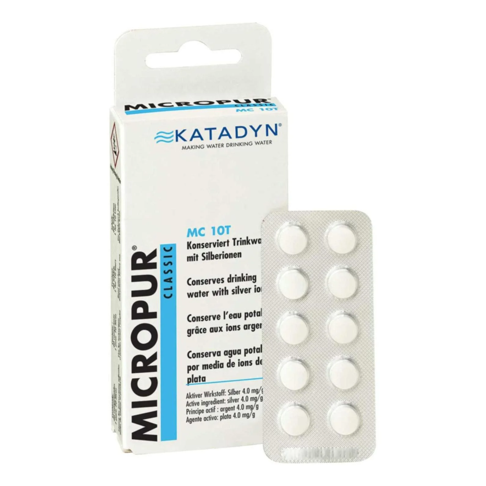 Katadyn - Micropur Classic MC 1T Vandkonservering (100 stk.)