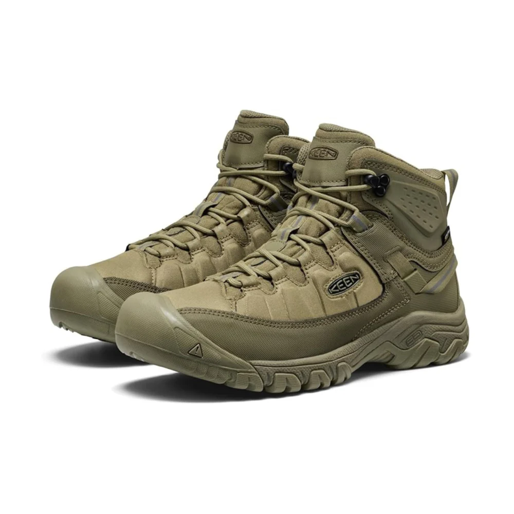 Keen - Targhee EXP Mid WP Herre Vandrestøvler // Martini Olive - Image 4