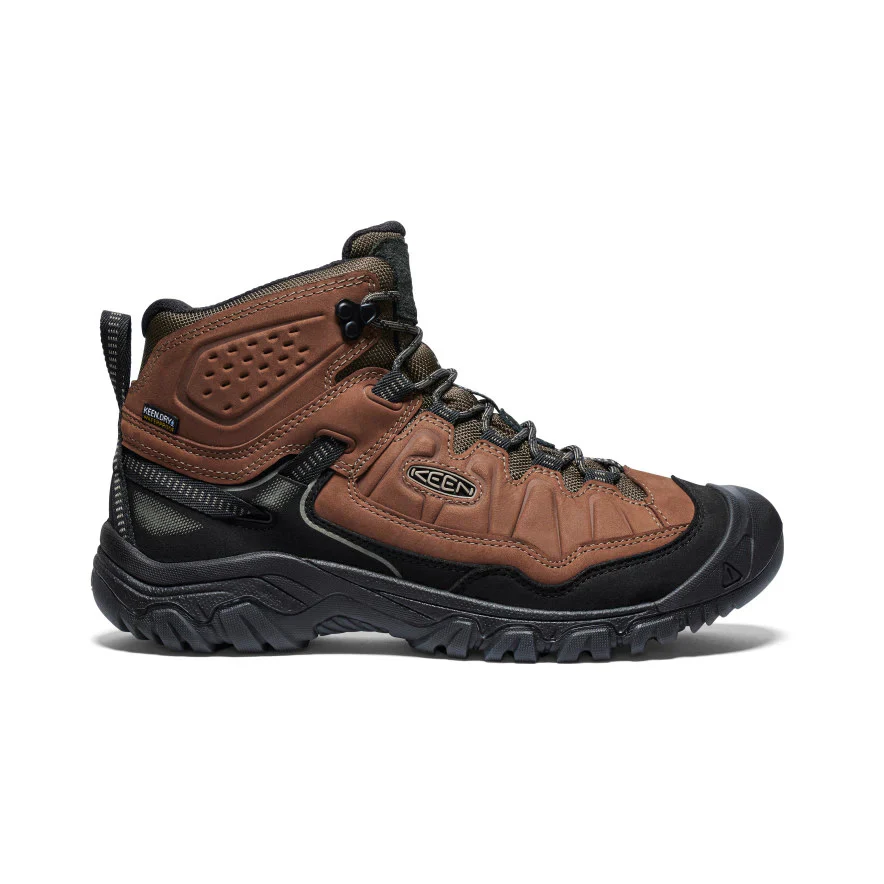 Keen - Targhee IV MID WP Herre Vandrestøvle // Bison-Black