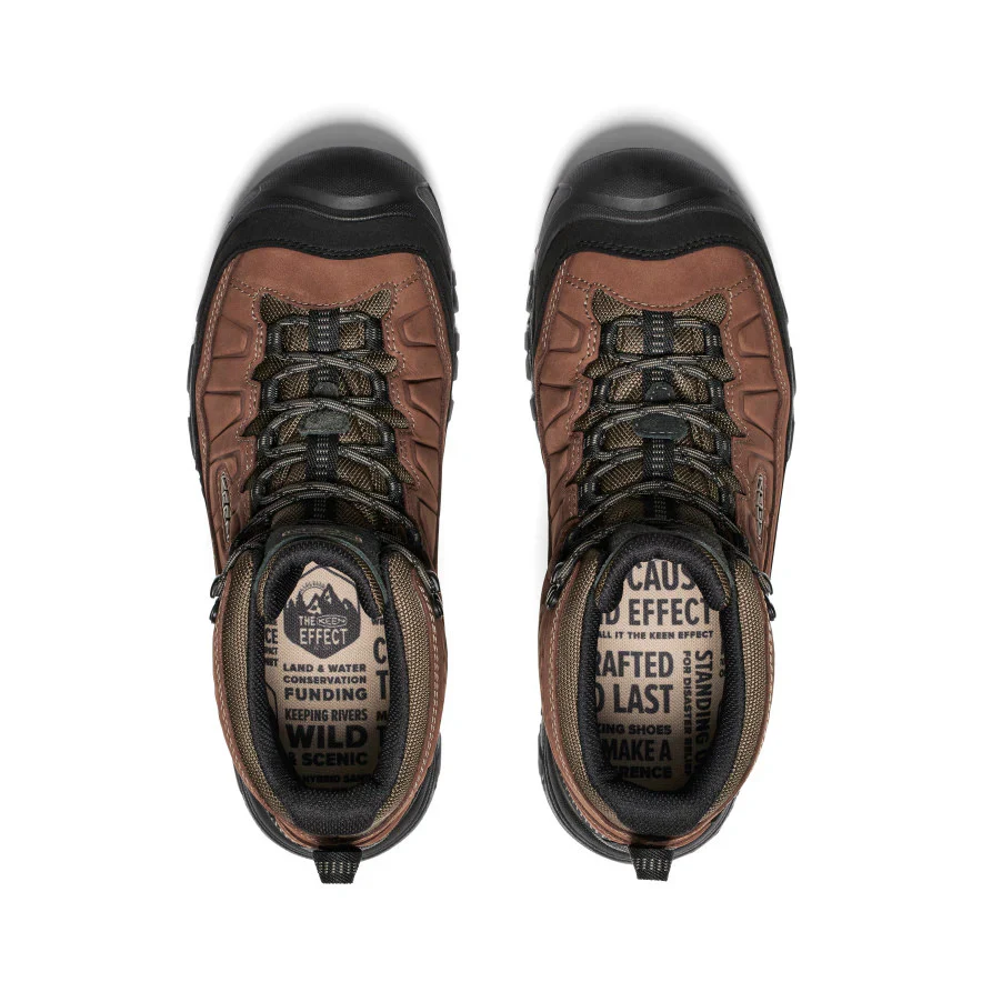 Keen - Targhee IV MID WP Herre Vandrestøvle // Bison-Black - Image 4