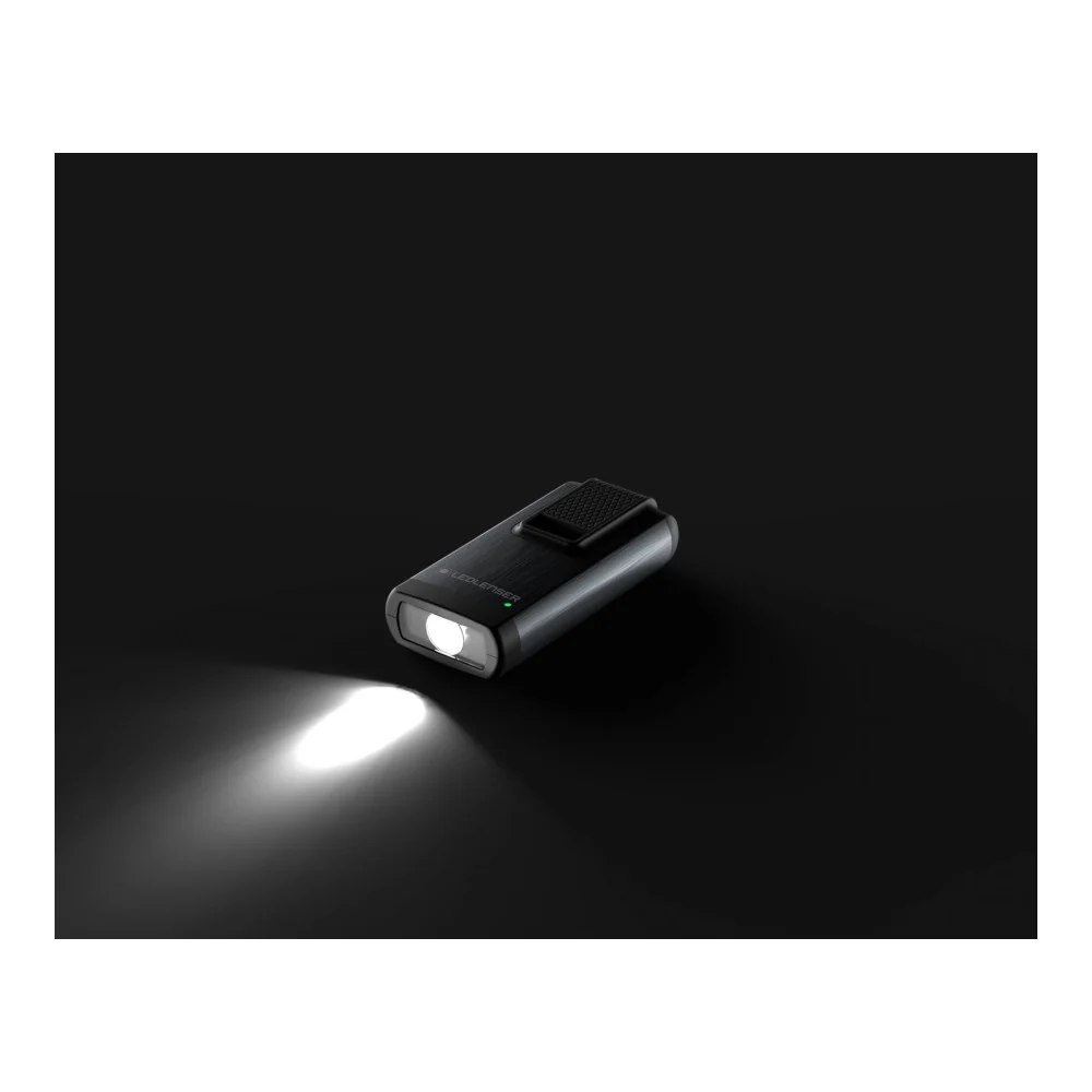 LEDLENSER - K6R Nøgleringslygte 400 Lumen // Grå - Image 3