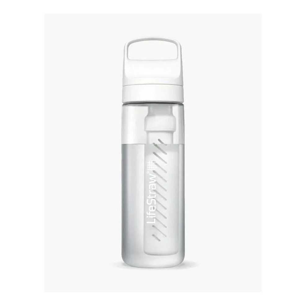 LifeStraw - Go 2.0 Filter Vandflaske 650ml // Hvid