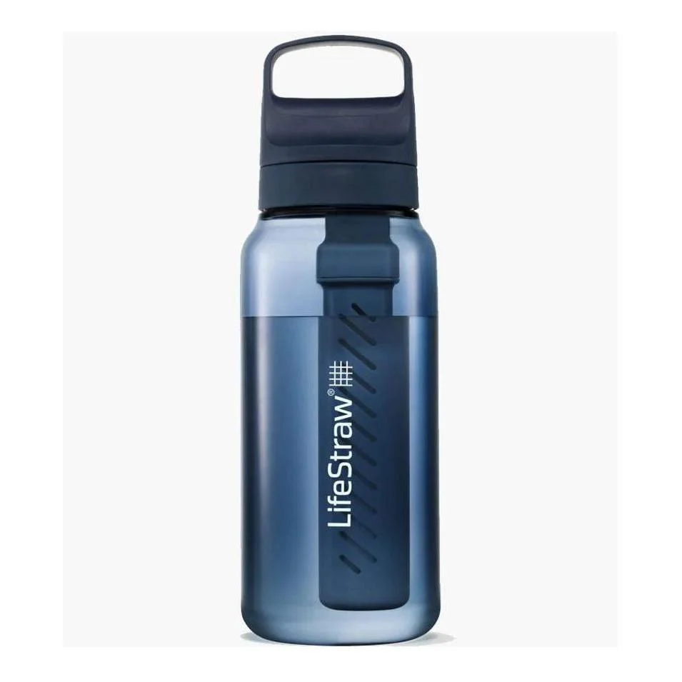 Lifestraw - Go Series Vandflaske 1L // Blå