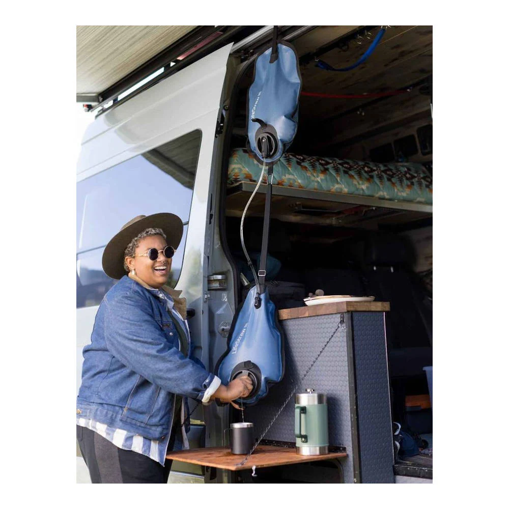 LifeStraw - Peak Series Gravity Vandfilter System 8L + 8L // Mountian Blue - Image 5