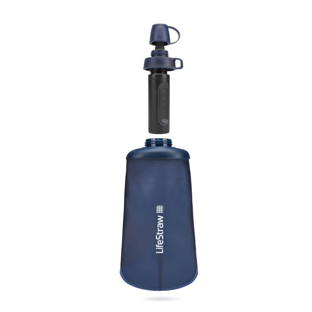 LifeStraw - Peak Squeeze Flaske 650 ml // Blå - Image 3