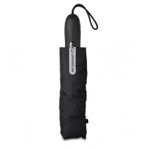 Lifeventure - Trek Umbrella Paraply // Sort - Medium