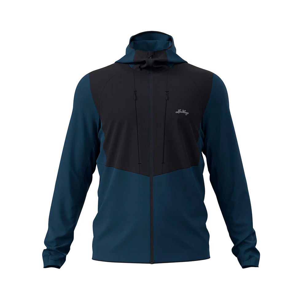 Lundhags - Padje Merino Block Herre Trøje // Mørkeblå - Image 2