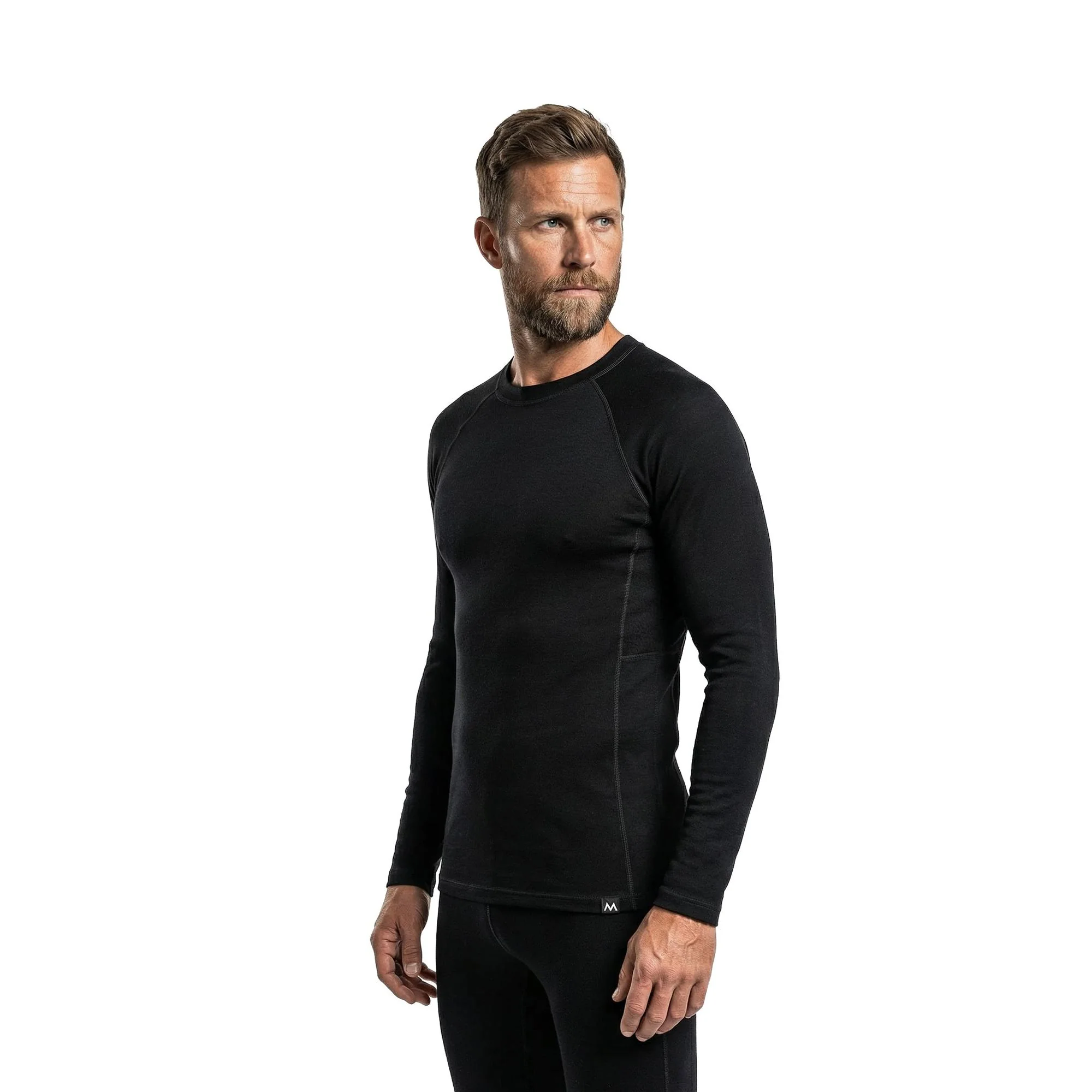 Marselis - CW Baselayer 220g Merino Undertrøje // Sort