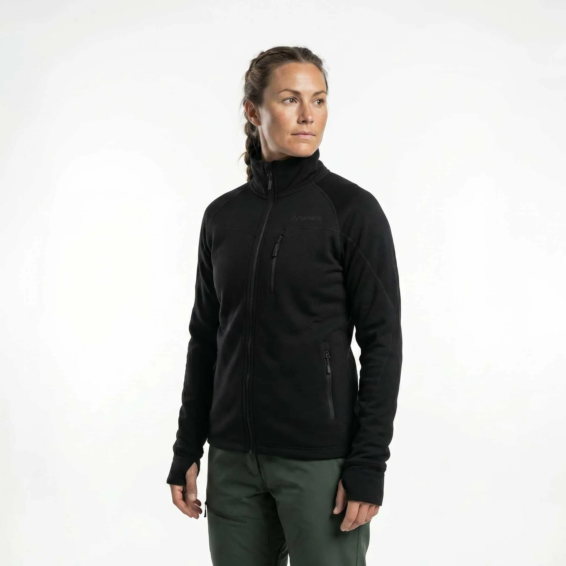 Marselis - Merino Stretch Jakke // Sort - Image 3