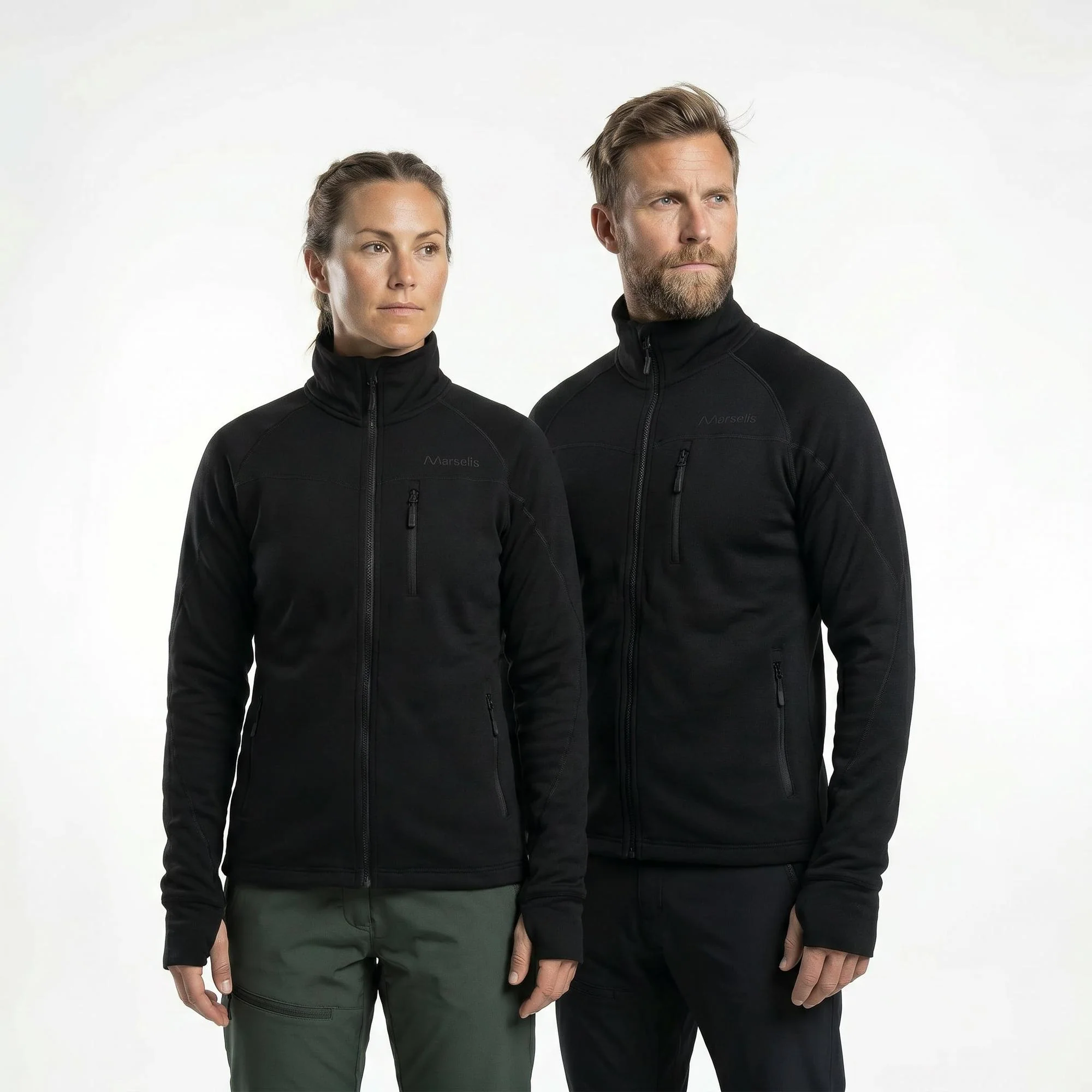 Marselis - Merino Stretch Jakke // Sort - Image 7