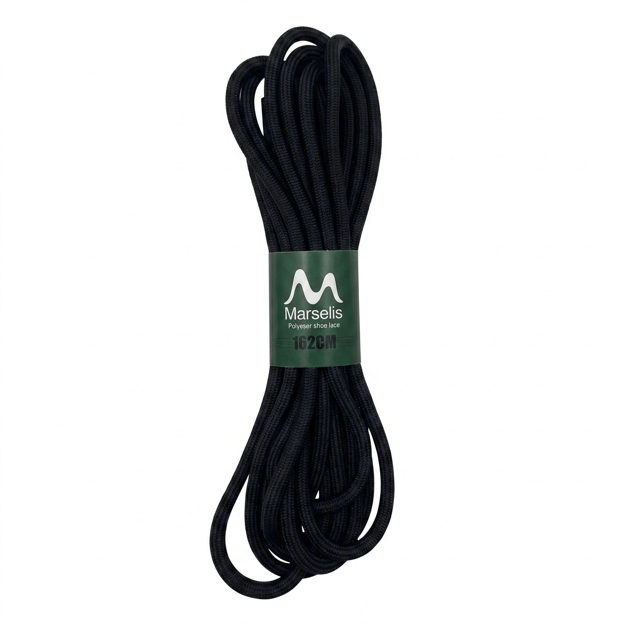 Marselis - Snørebånd 162 cm // Sort
