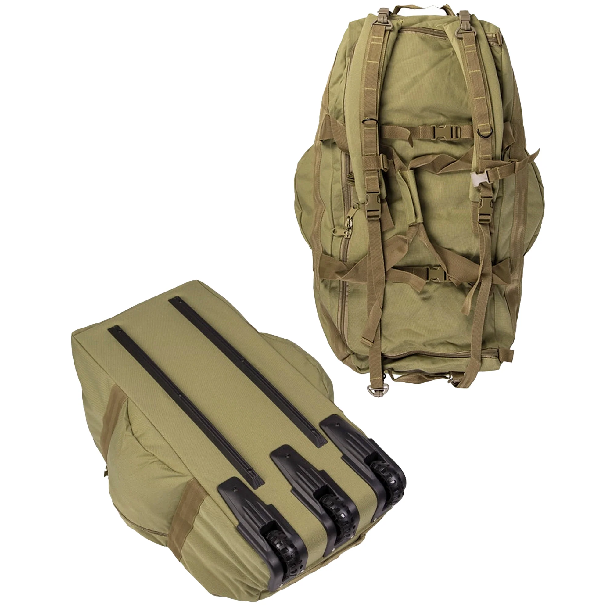 Mil-Tec - Combat Duffle Taske Med Hjul // Coyote - Image 2