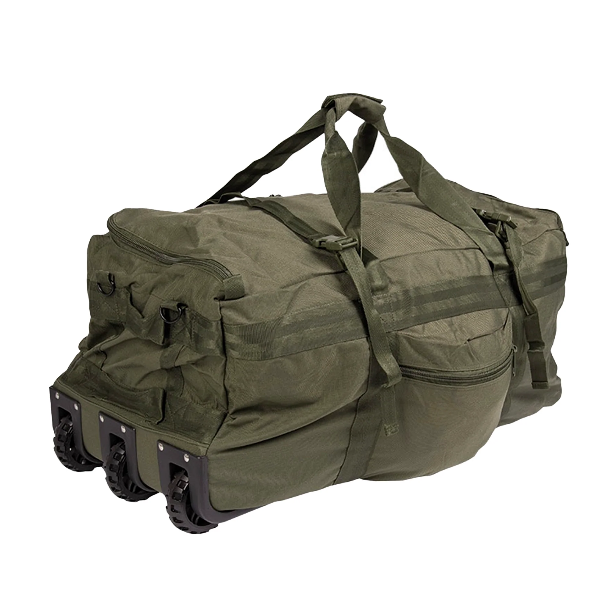 Mil-Tec - Combat Duffle Taske Med Hjul // OD