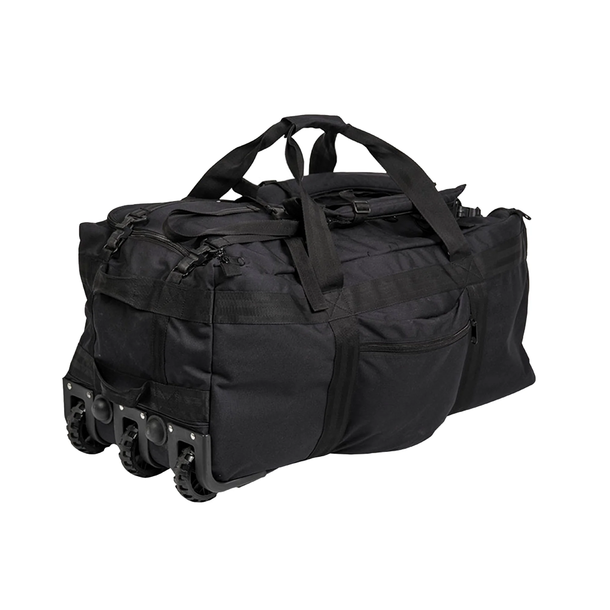 Mil-Tec - Combat Duffle Taske Med Hjul // Sort