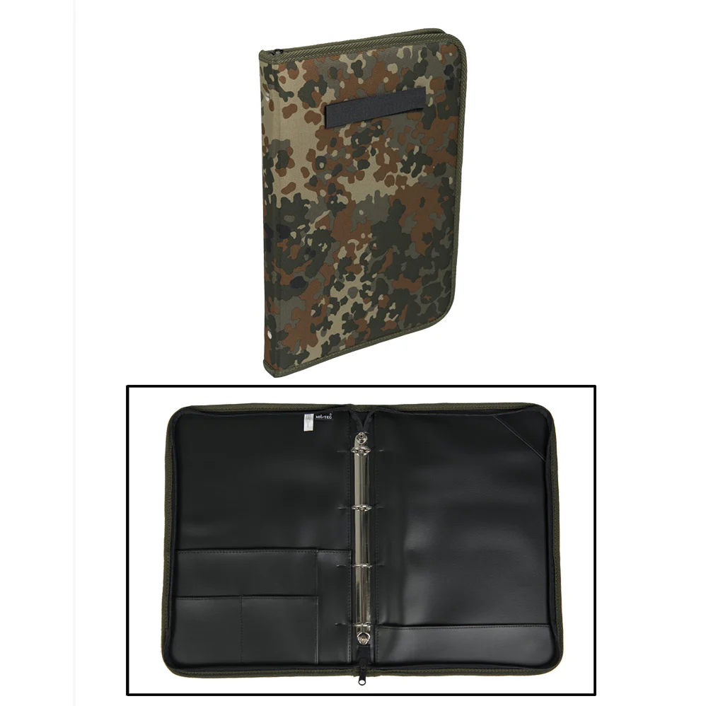 Mil-Tec - Commander DIN A4 Mappe // Flecktarn