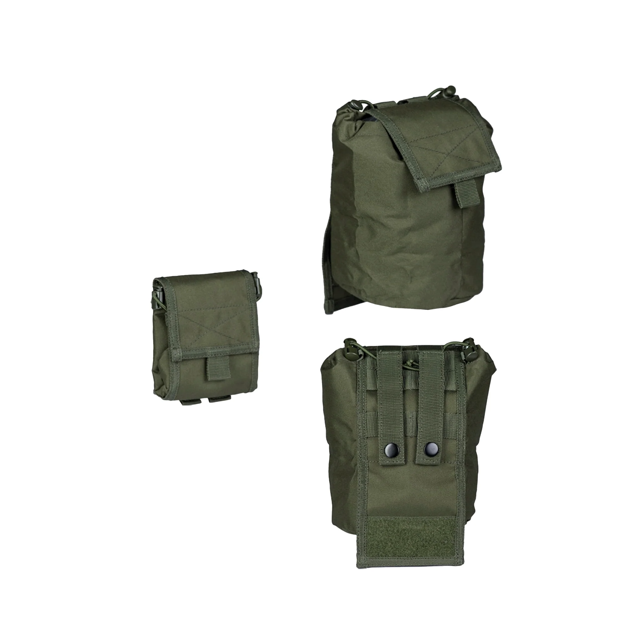 Mil-Tec - Foldbar Dump Pouch // Olivengrøn - Image 2