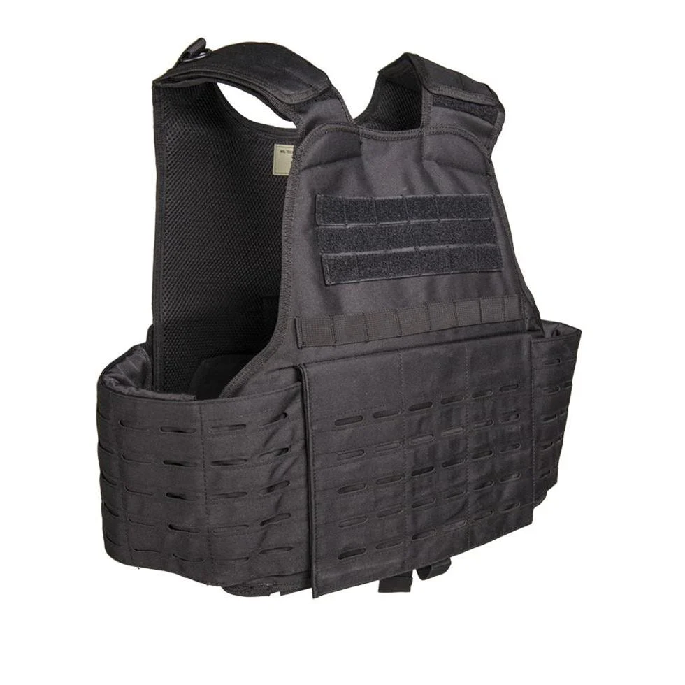 Mil-Tec - Laser Cut Carrier Vest // Sort