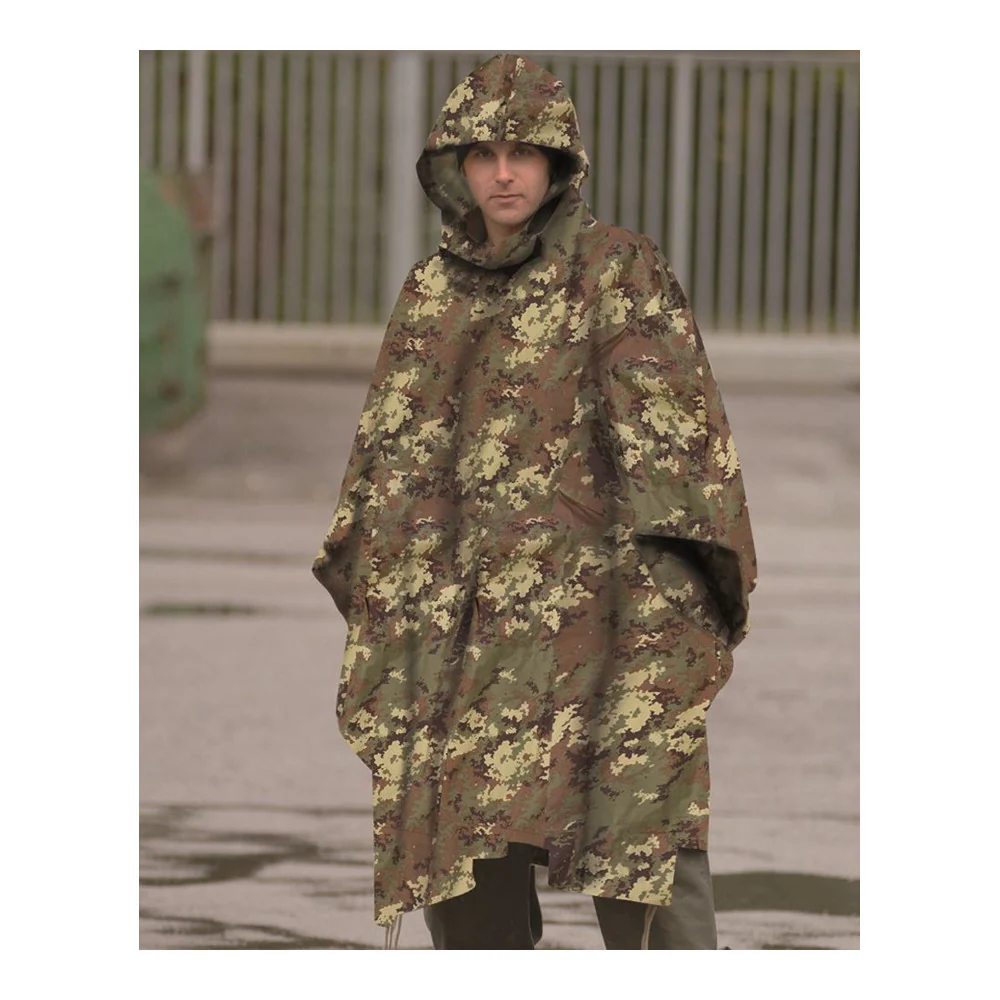 Mil-Tec - Ripstop Regnslag // Vegetato Woodland