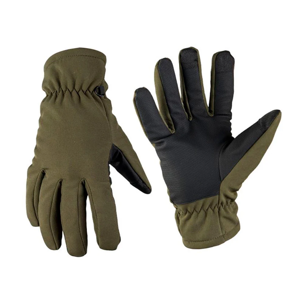 Mil-Tec - Thinsulate Softshell Handsker // Olivengrøn