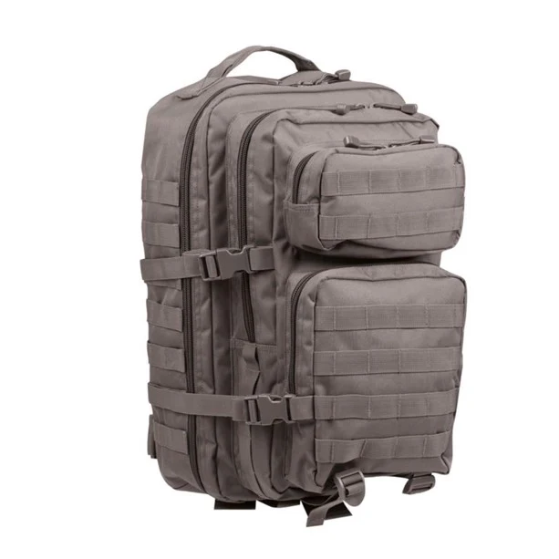 Mil-Tec - US Assault Pack Large 36L Rygsæk // Grålig Olivengrøn