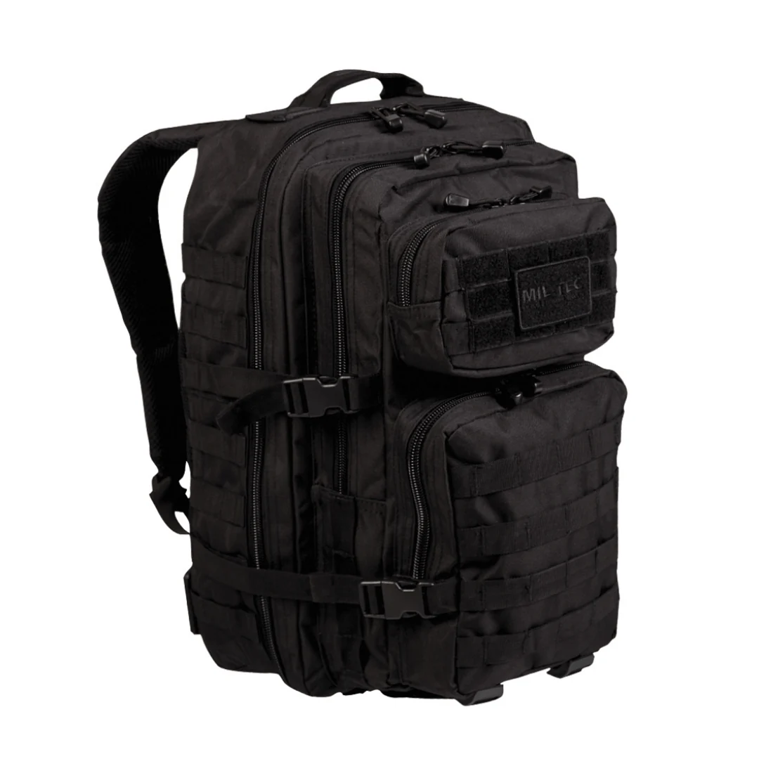 Mil-Tec - US Assault Pack Large 36L Rygsæk // Sort