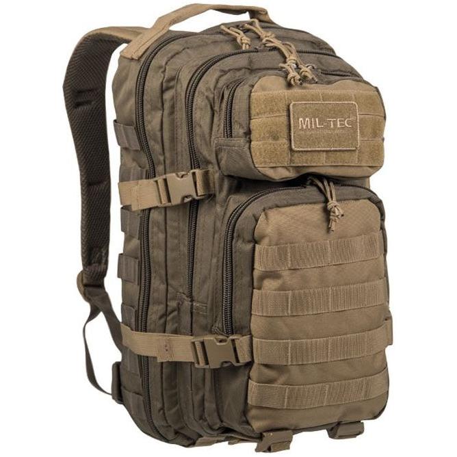 Mil-Tec - US Assault Pack Small // Olivengrøn / Coyote