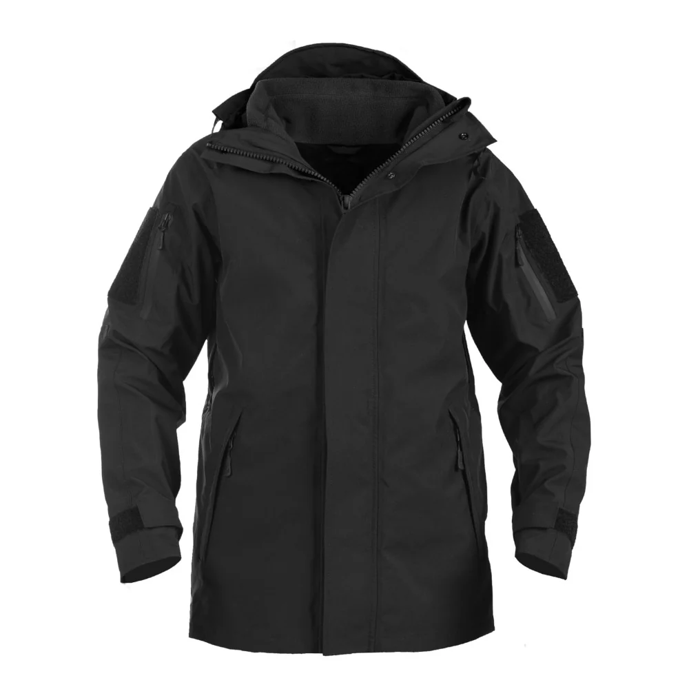 Mil-Tec - Wet Weather Gen.2 Herre Jakke // Sort
