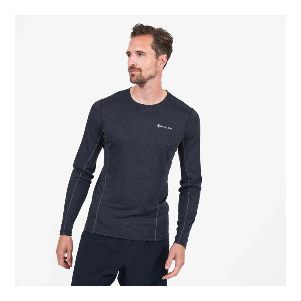 Montane - Dart Langærmet T-shirt Sort - Image 2