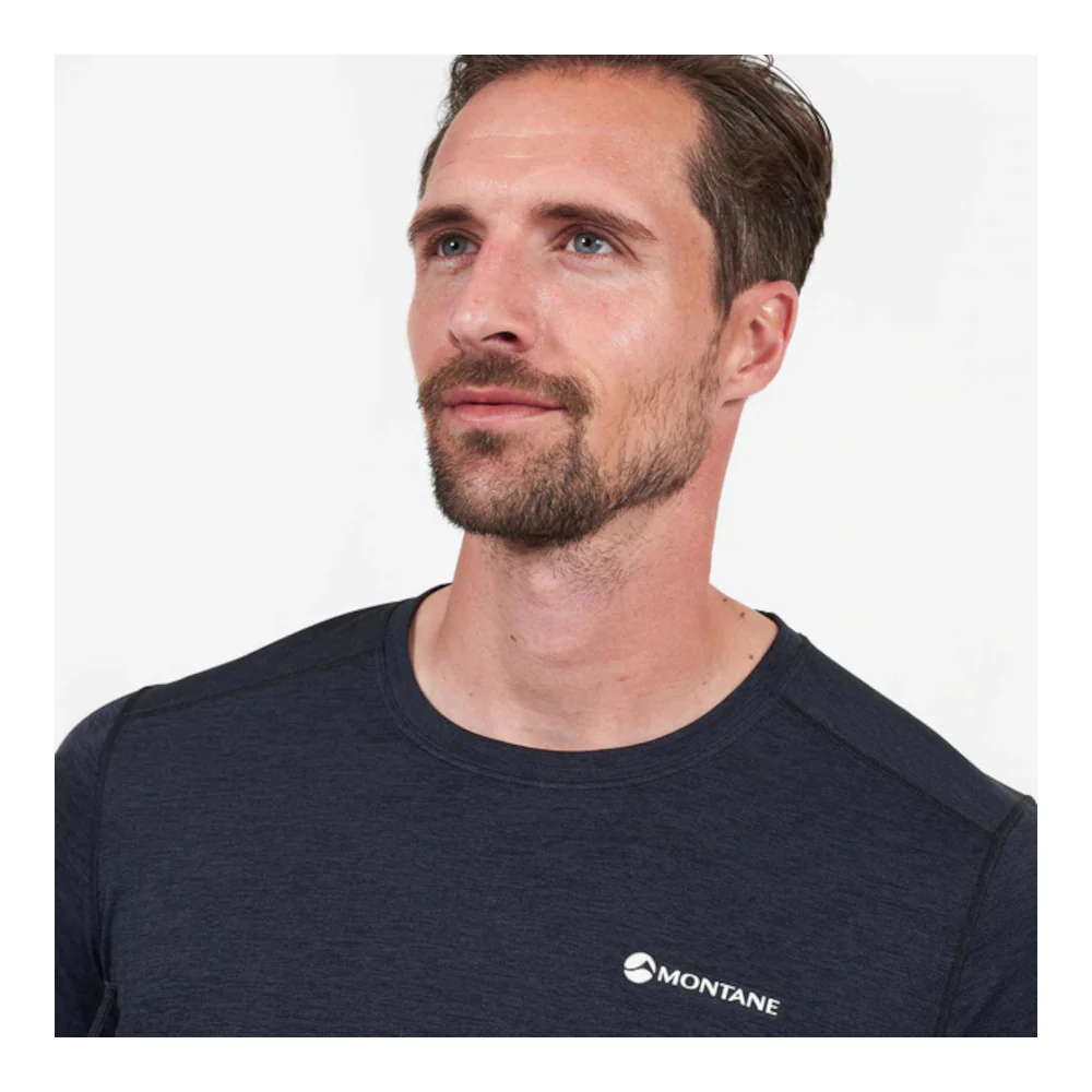 Montane - Dart Langærmet T-shirt Sort - Image 3