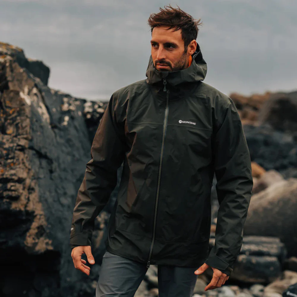 Montane - Phase Herre Vandtæt Jakke Mørkegrøn - Image 4