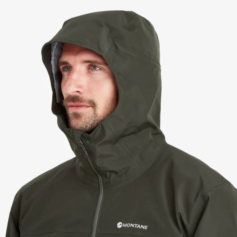 Montane - Phase Herre Vandtæt Jakke Mørkegrøn - Image 6