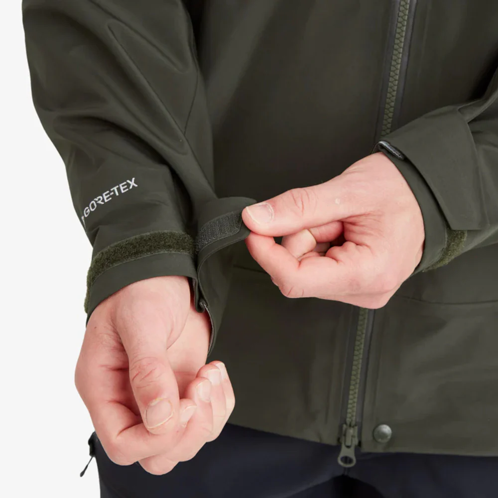 Montane - Phase Herre Vandtæt Jakke Mørkegrøn - Image 8