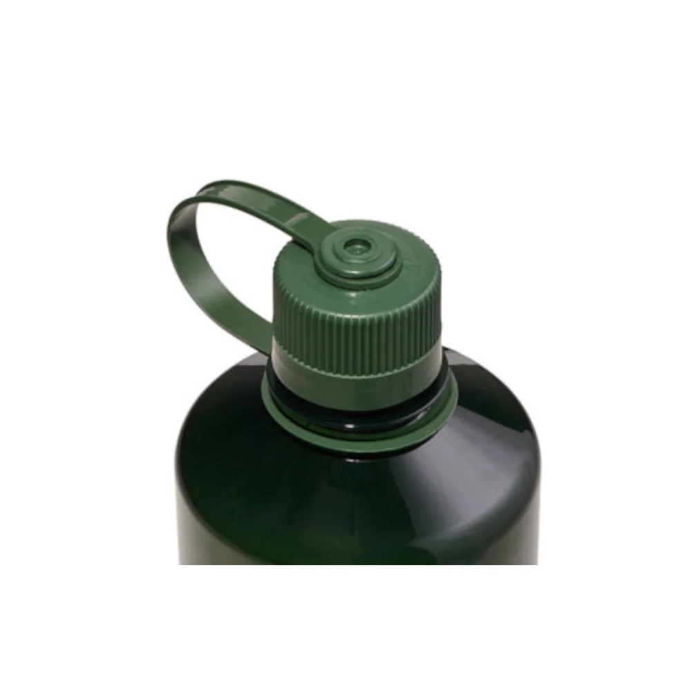 Nalgene - Narrow Mouth Sustain Drikkeflaske 1L // Mørkegrøn - Image 3