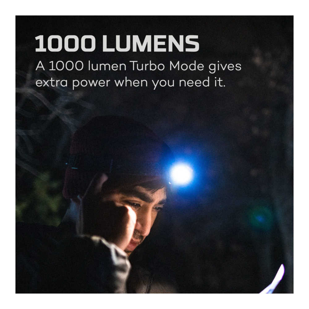 Nebo - EINSTEIN FLEX 1000 Genopladelig Pandelampe 1000 Lumen - Image 6