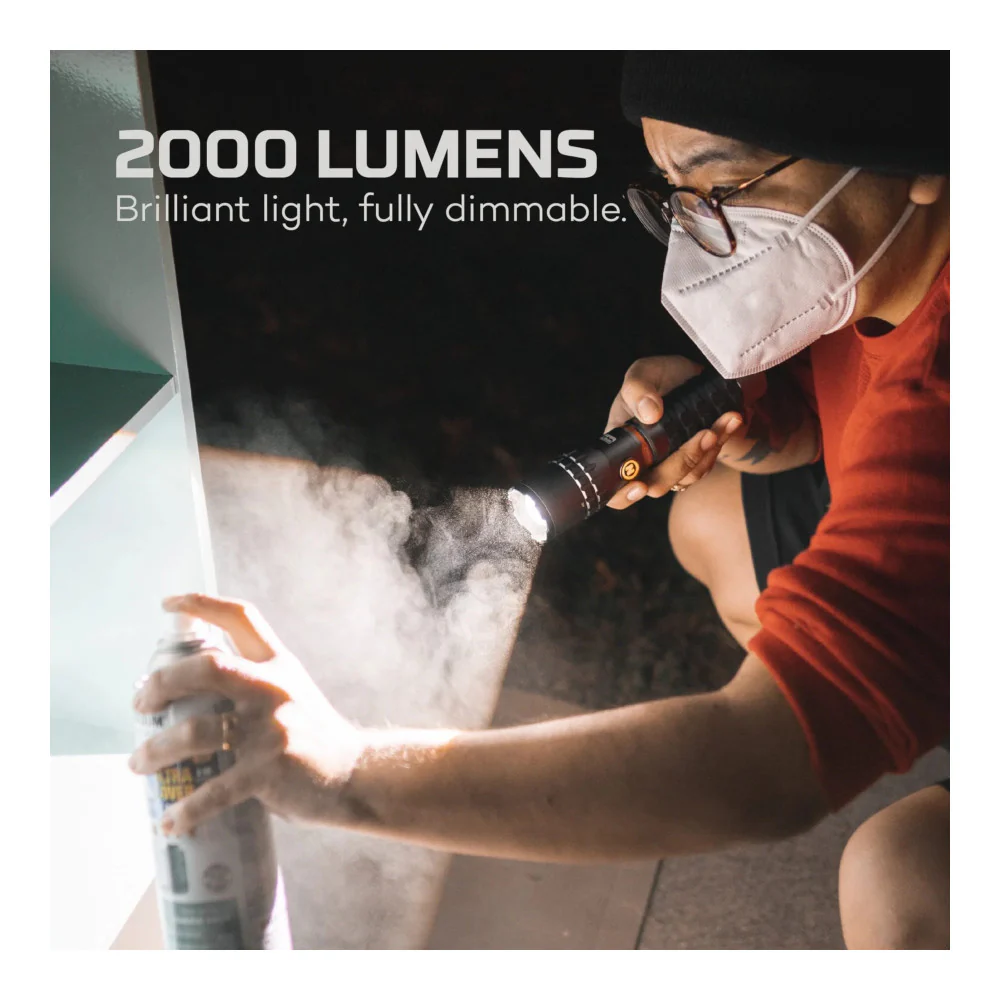 Nebo - SLYDE KING 2K Genopladelig Lommelygte 2000 Lumen - Image 3