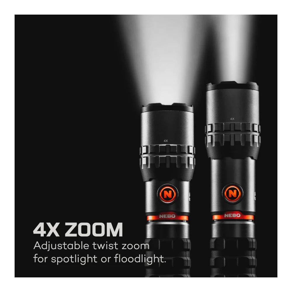 Nebo - SLYDE KING 2K Genopladelig Lommelygte 2000 Lumen - Image 8
