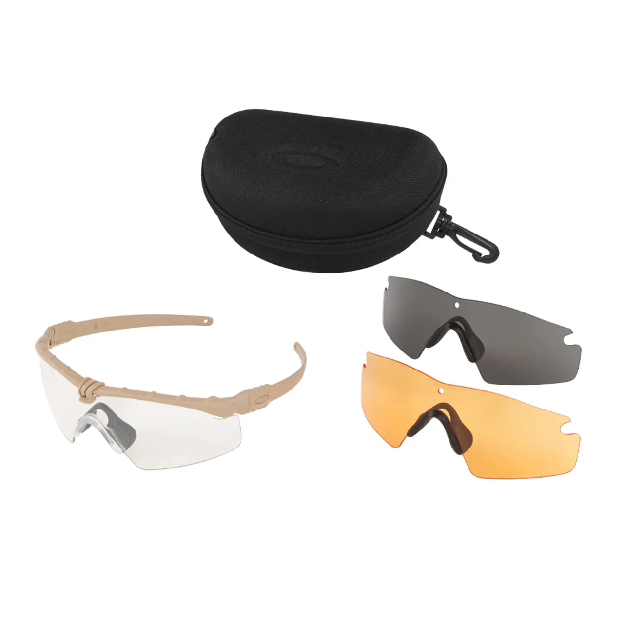 Oakley - SI Ballistic M-Frame 3.0 STRIKE Briller Sæt - Bone m. 3 Linser