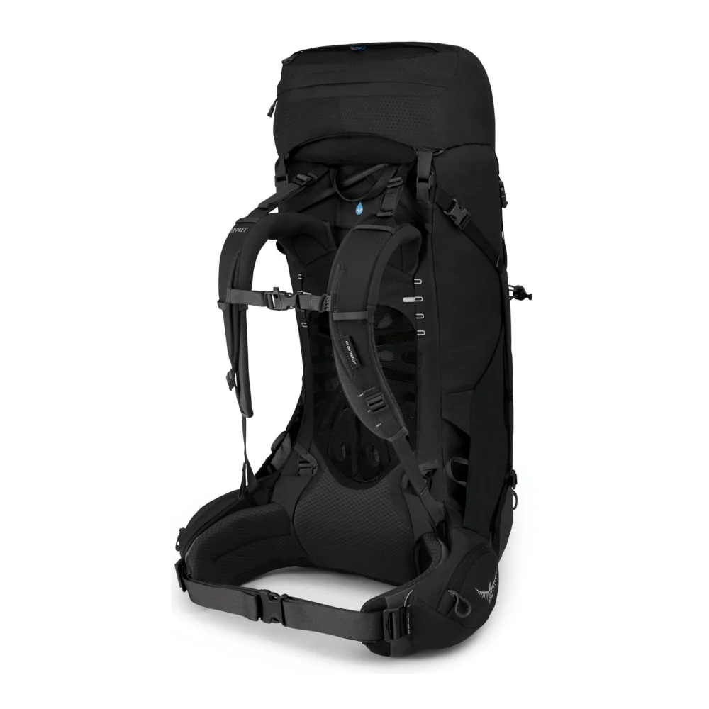 Osprey - Aether 55 Herre Vandrerygsæk 55L // Sort - Image 2