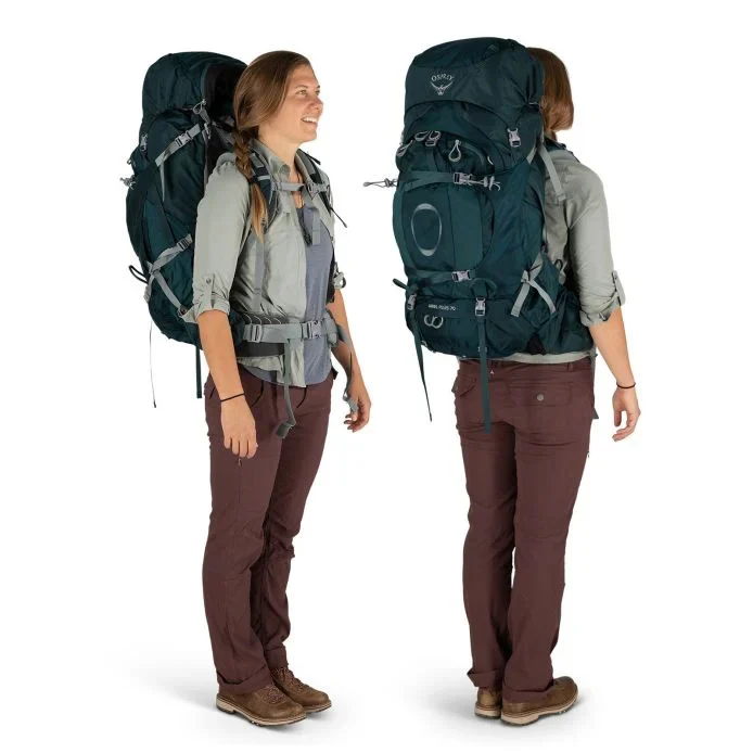 Osprey - Ariel Plus 70L Dame Rygsæk // Sort - Image 3