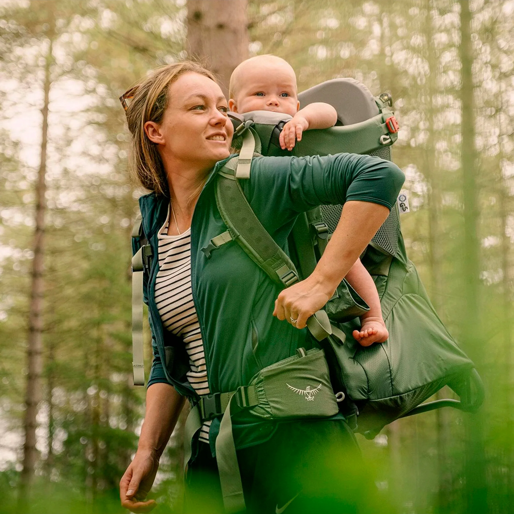 Osprey - Poco Child Carrier W-RC 24L // Koseret Green - Image 9