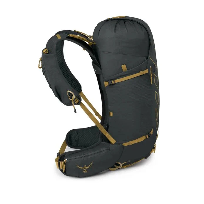 Osprey - Talon Velocity Herre Vandrerygsæk 30L // Dark Charcoal/Tumbleweed Yellow - Image 2