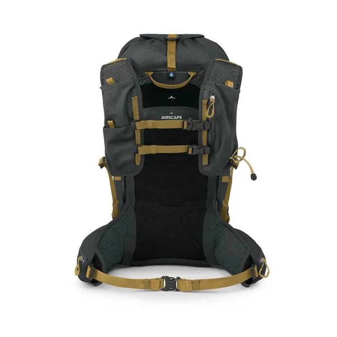 Osprey - Talon Velocity Herre Vandrerygsæk 30L // Dark Charcoal/Tumbleweed Yellow - Image 4