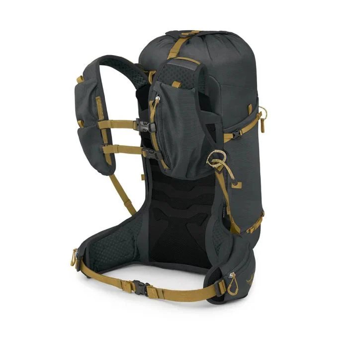 Osprey - Talon Velocity Herre Vandrerygsæk 30L // Dark Charcoal/Tumbleweed Yellow - Image 5